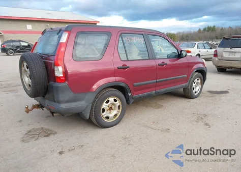 2006 Honda Cr-V Lx z USA, uszkodzony, nr VIN SHSRD78596U441665